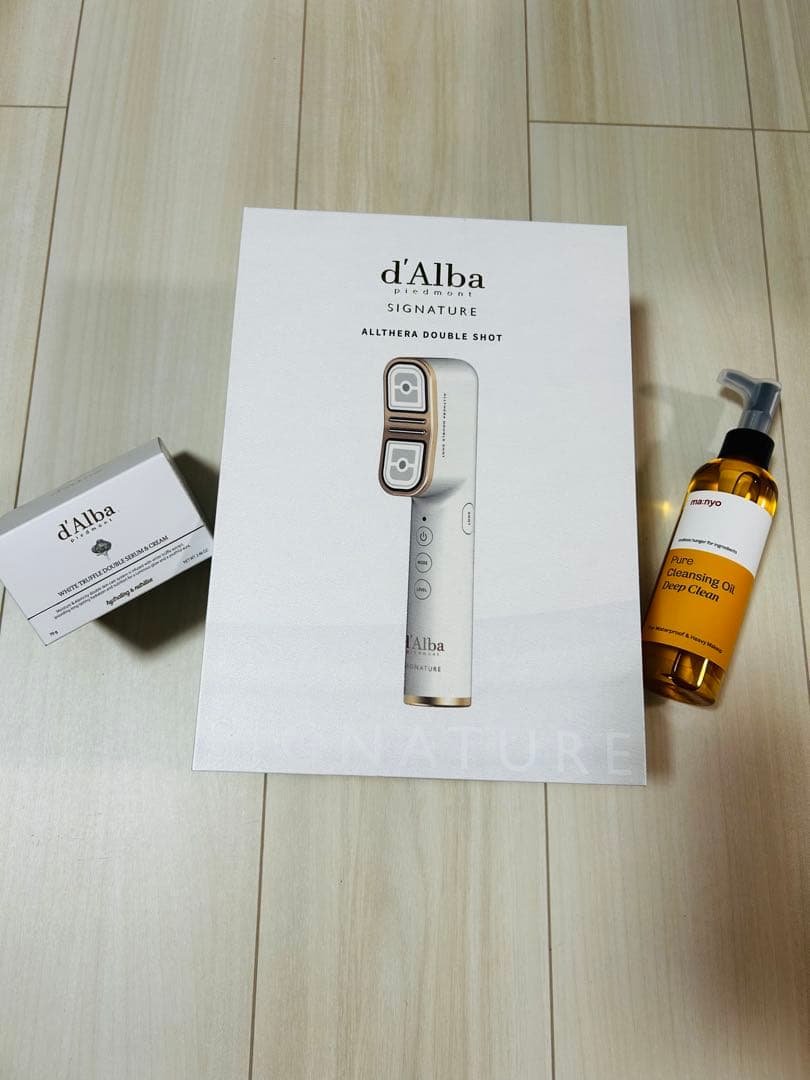 ダルバ　シグネチャーオールセラダブルショット　美顔器　セラム Amazon.co.jp: ダルバ(d'Alba) シグネチャーオールセラダブルショット