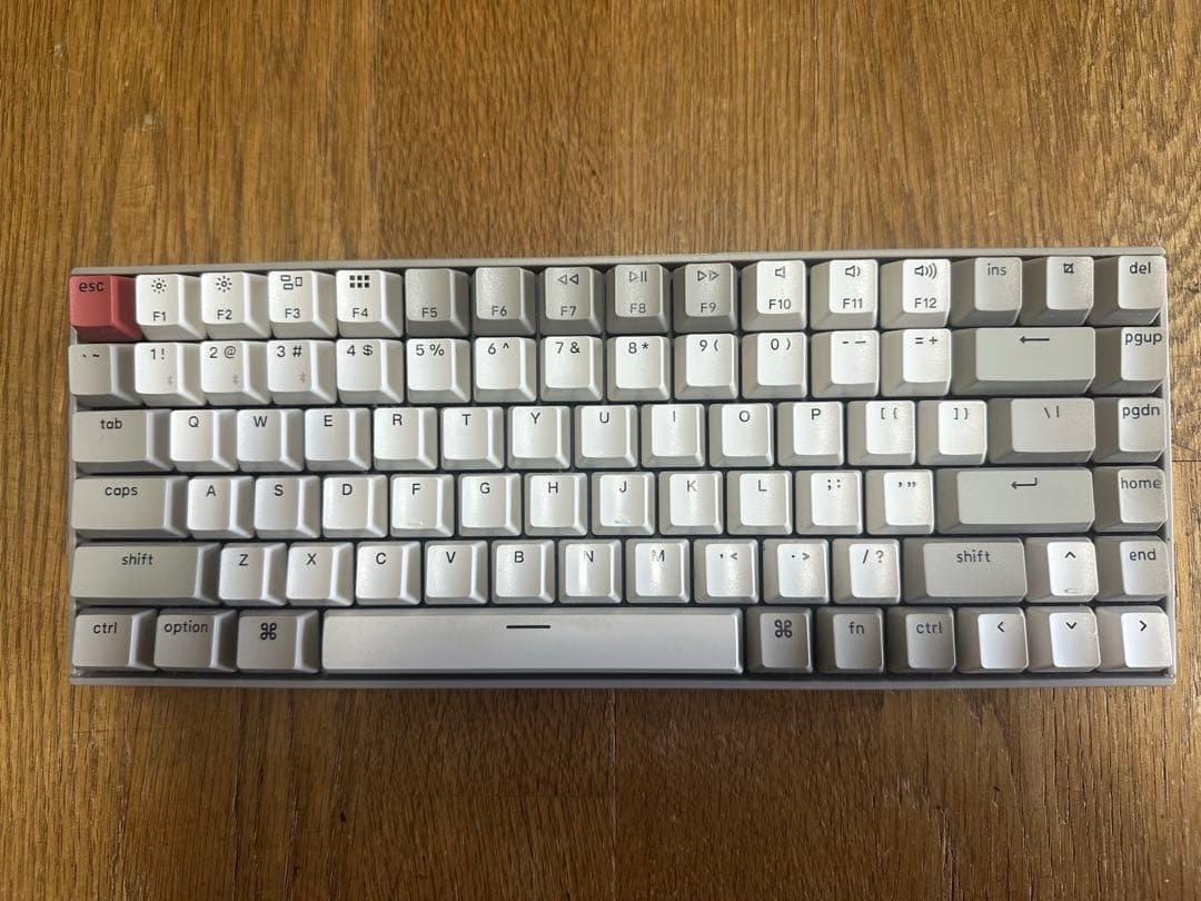 Keychron K2 Version2 コンパクト　英語　キーボード　赤軸 Keychron K2 Wireless Mechanical Keyboard for Mac and Windows