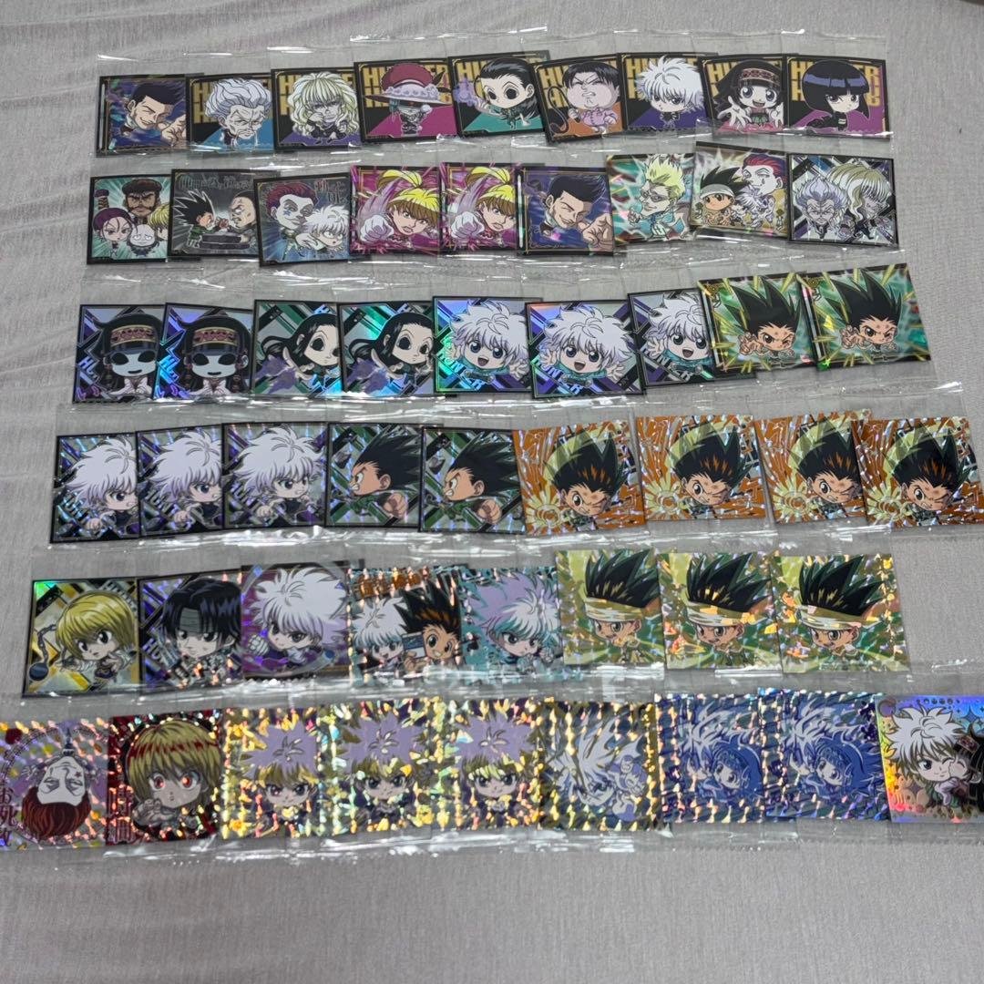 ぴ*)様 HUNTER×HUNTER　ハンターハンター　ウェハースシール　まとめ にふぉるめーしょん HUNTER×HUNTER シール×ウエハースvol.1」シール