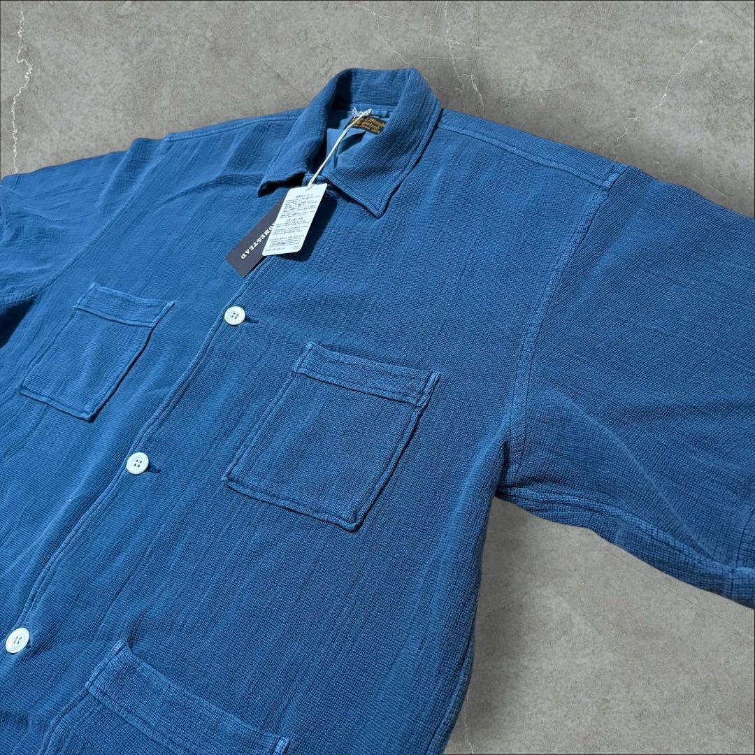 タグ付き新品 J.S.stead / サルファー CL パナマ シャツ