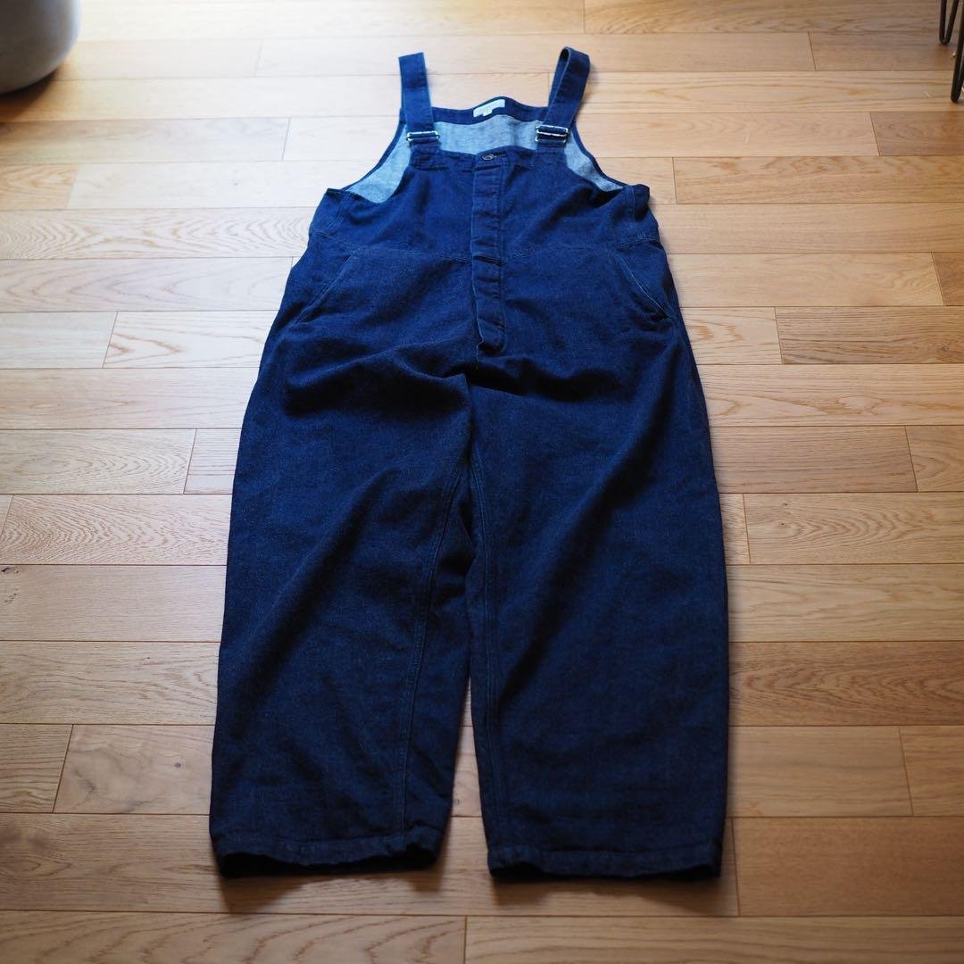 ORDINARY FITS DUKE オーバーオール Lサイズ インディゴ ORDINARY FITS オーディナリーフィッツ｜DUKE OVERALL denim (ワン