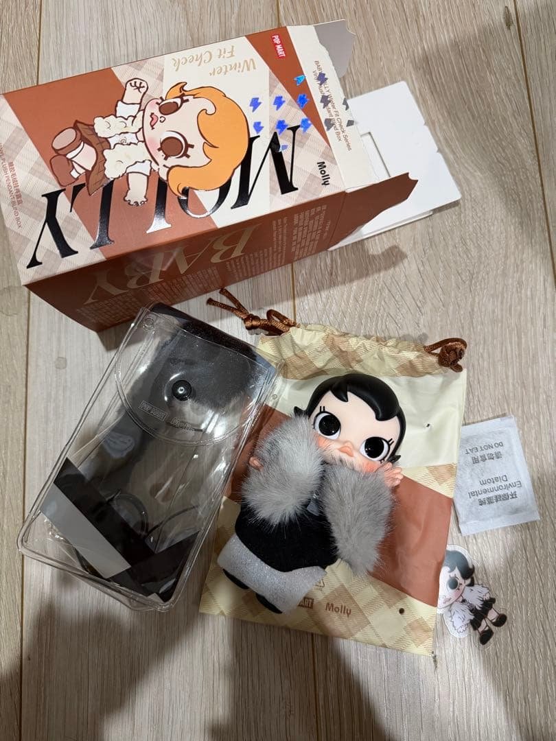 Baby Molly Winter Fit Check シークレット Baby Molly Winter Fit Check Series Blind Box Plush Pendant