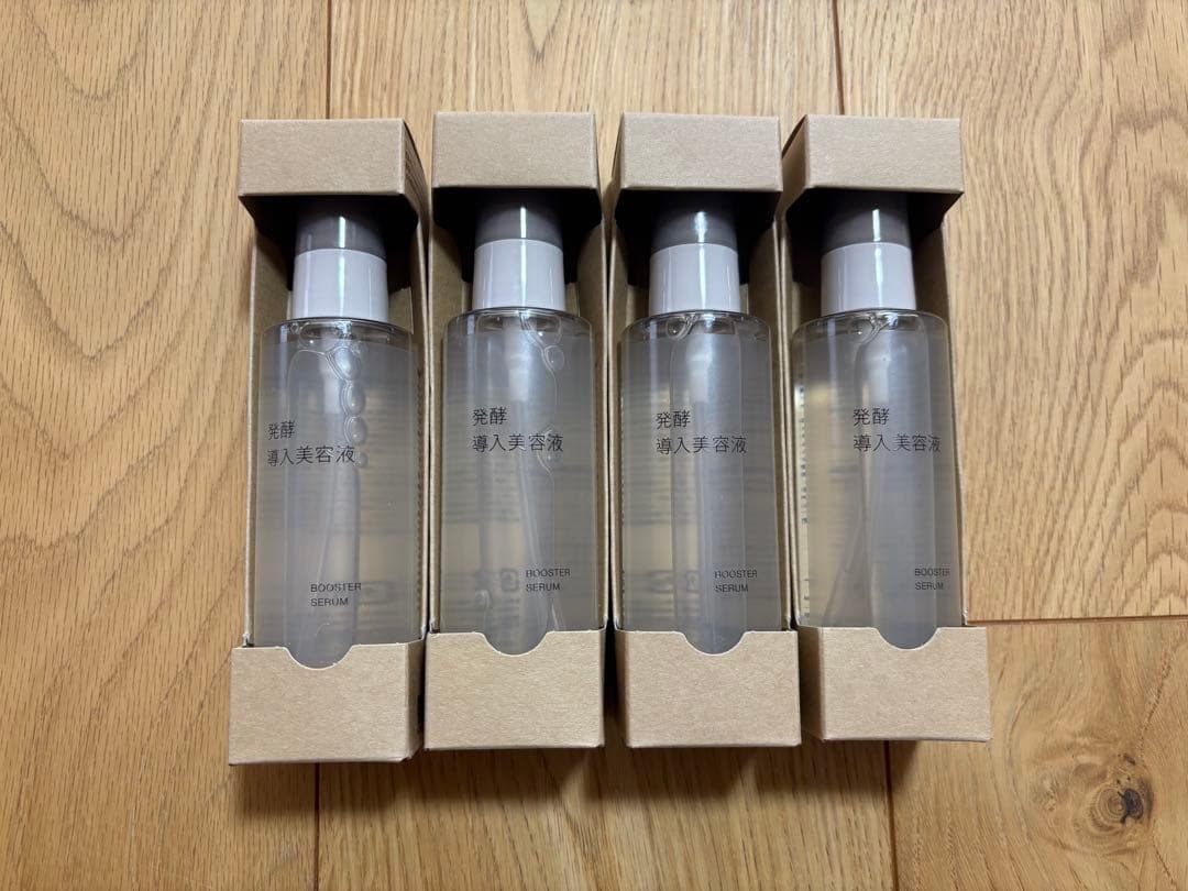 無印良品 発酵導入美容液 100mL 4本セット 新庄】発酵導入美容液の大容量タイプが新登場！｜ 無印良品