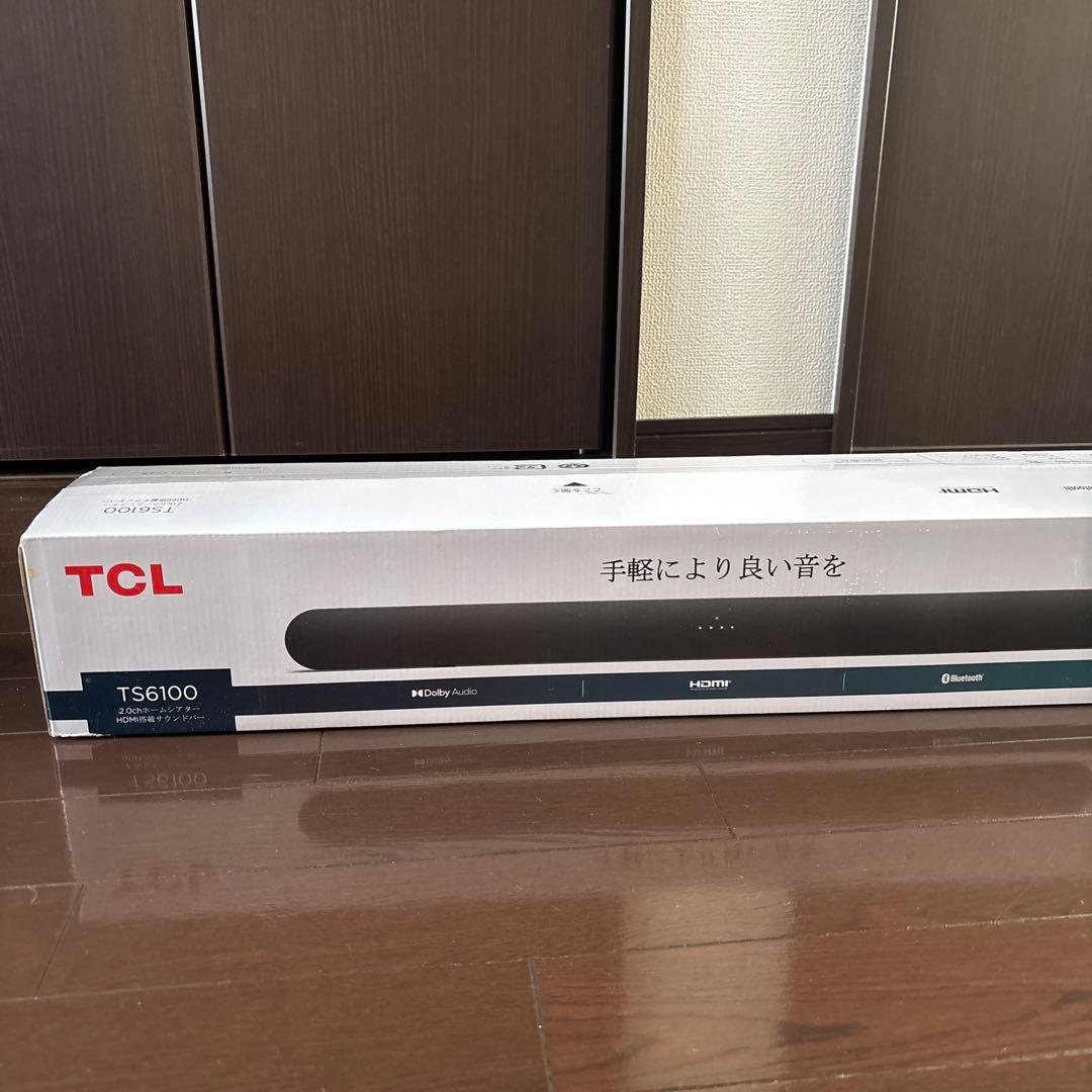 値下！【新品未開封】　TCL サウンドバー　TS6100 TCL TS6100-2.0CH Dolby Audio Soundbar | TCL Türkiye