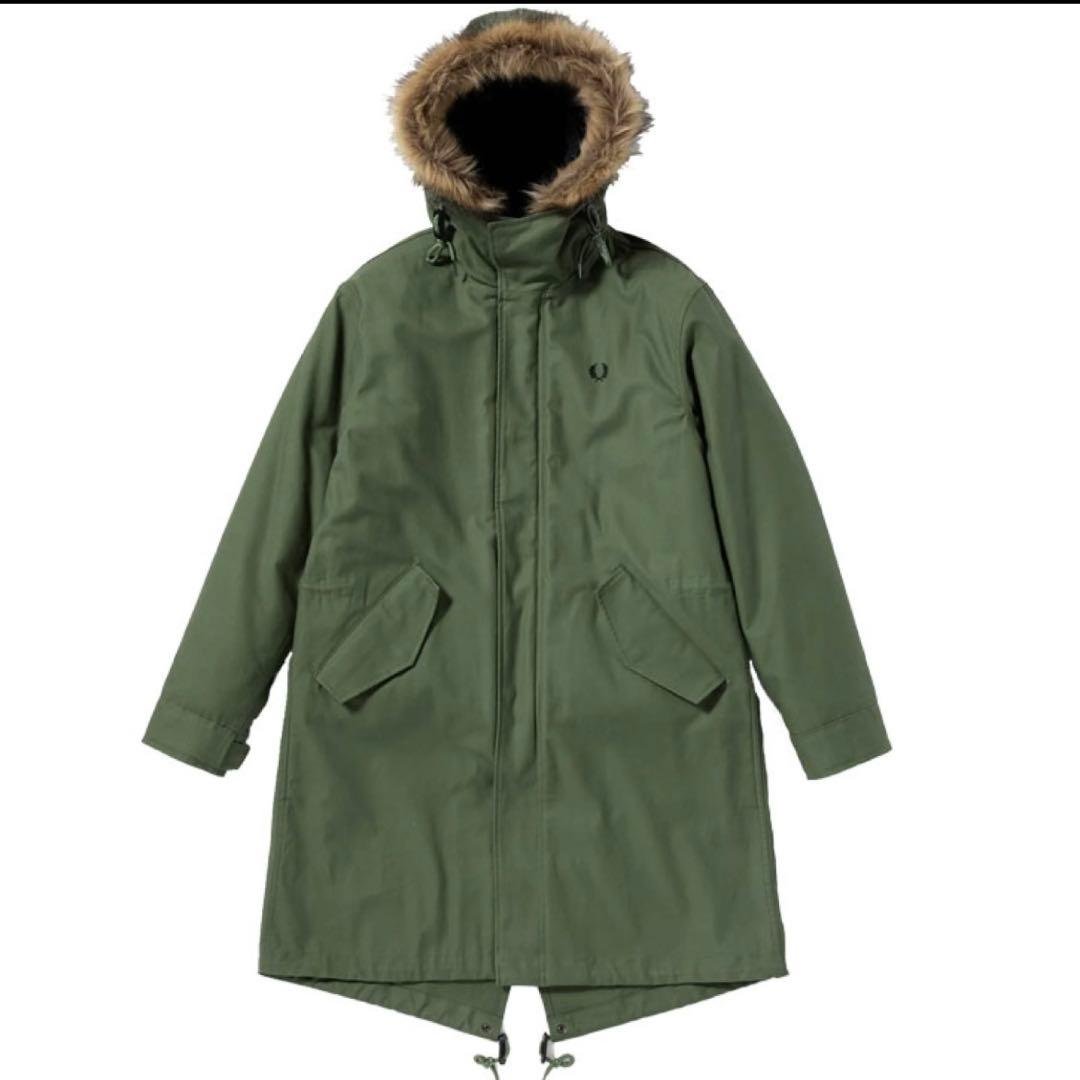 フレッドペリー ZIP-IN LINER PARKA 3WAY モッズコート-ジャパン