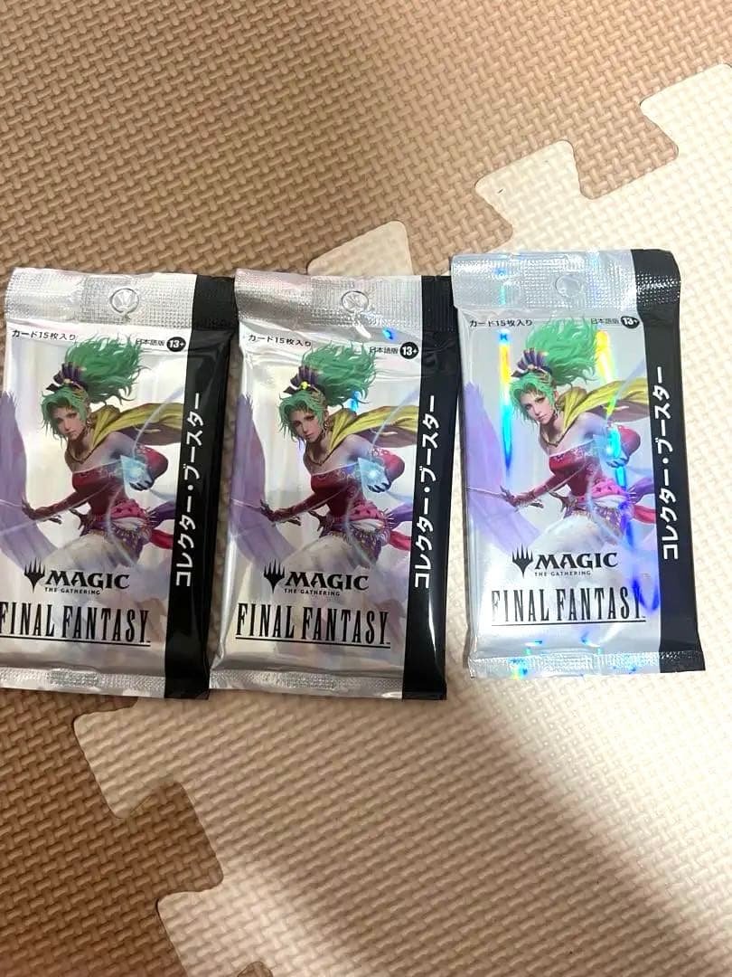 MTG FF ファイナルファンタジー　コレクターブースター日本語版3パック MTG マジック ザギャザリング FF コレクターブースター 3パック 日本