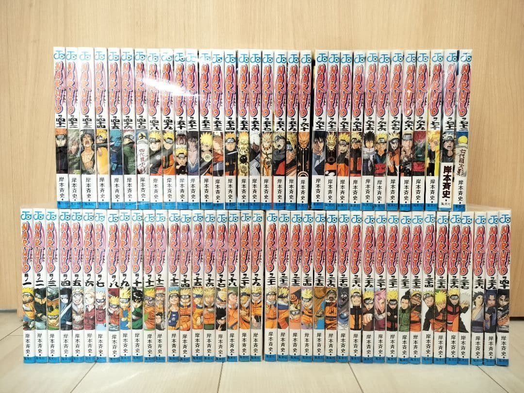 NARUTO -ナルト- 72 全巻セット Movie Friend 漫画 | TikTok