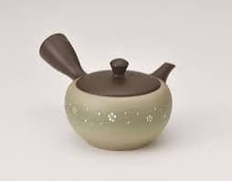 陶器製急須 花模様 グラデーション Amazon | 急須 有田焼 華菊青丸ポット 花柄｜和食器 陶器 三階菱 | 三