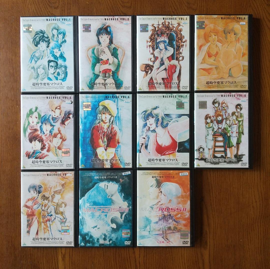 超時空要塞マクロス 全9巻 マクロス2 全2巻 DVD Amazon.co.jp: 超時空要塞マクロスII Lovers,Again- [レンタル落ち