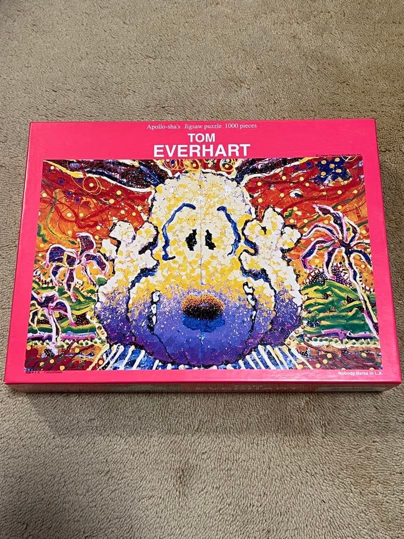 TOM EVERHART ジグソーパズル SNOOPY ノーバディバークス Amazon.com: USAOPOLY Snoopy Everhart LA Puzzle : Toys & Games